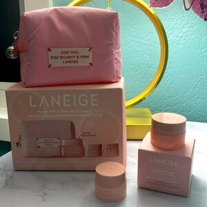 Laneige plump, firm and glow set (3 items)